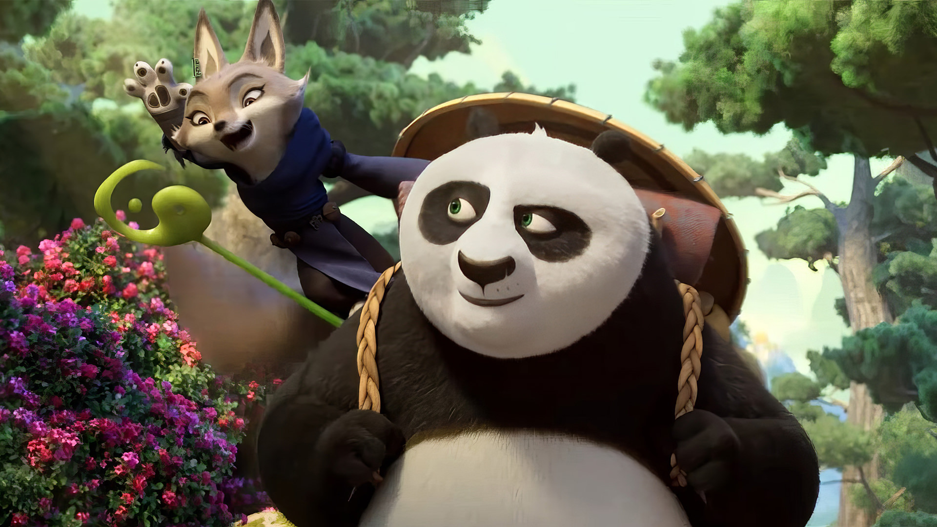 استیکرهای انیمیشن Kung Fu Panda 4;  بازگشت شخصیت های محبوب به گروه