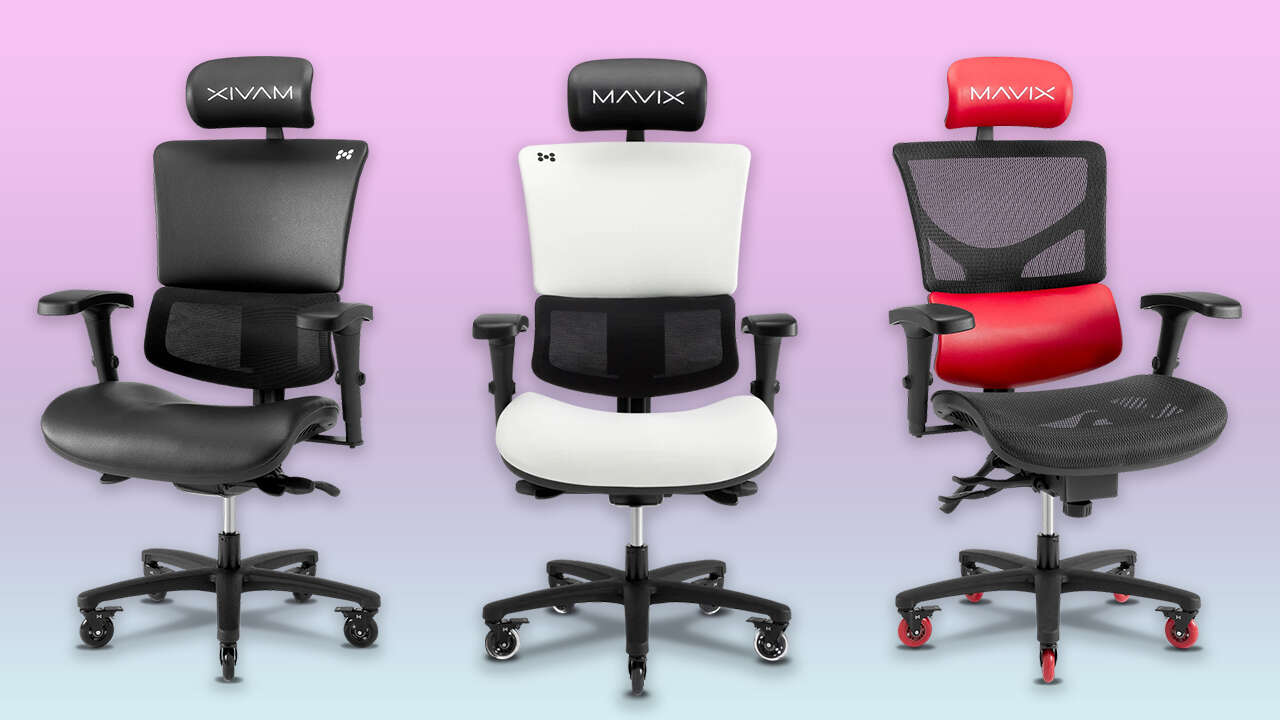 صندلی‌های بازی Mavix با تخفیف ویژه دارای ماساژورهای گرم‌کن رایگان برای مدت زمان محدود هستند