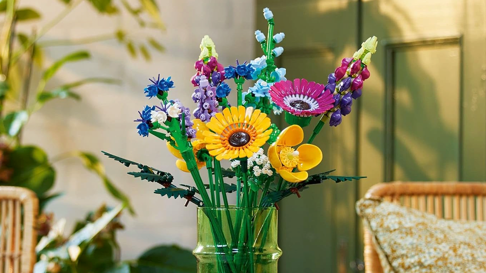 بهترین هدایای لگو برای روز مادر - صرفه جویی در مجموعه های هنری گل و ساختمان در آمازون