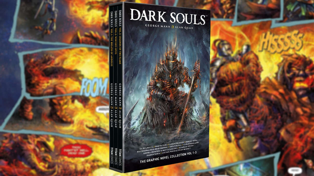 سری رمان‌های گرافیکی Dark Souls با مجموعه‌ای از جعبه برخورد می‌کنند