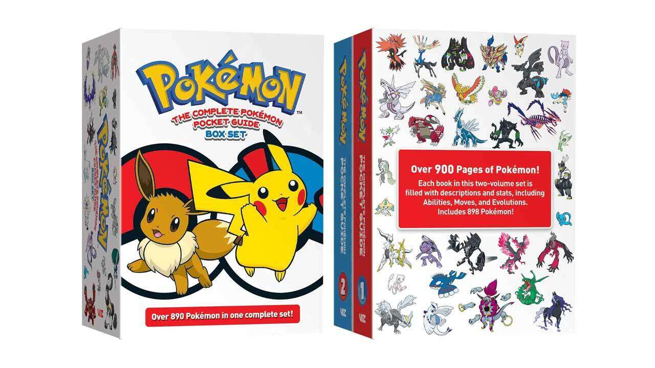 مجموعه کامل جعبه راهنمای جیبی Pokémon دارای 1100 صفحه از اطلاعات Poke فقط با 29 دلار است.