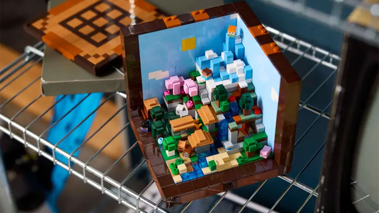 مجموعه جدید Lego Minecraft diorama در راه است
