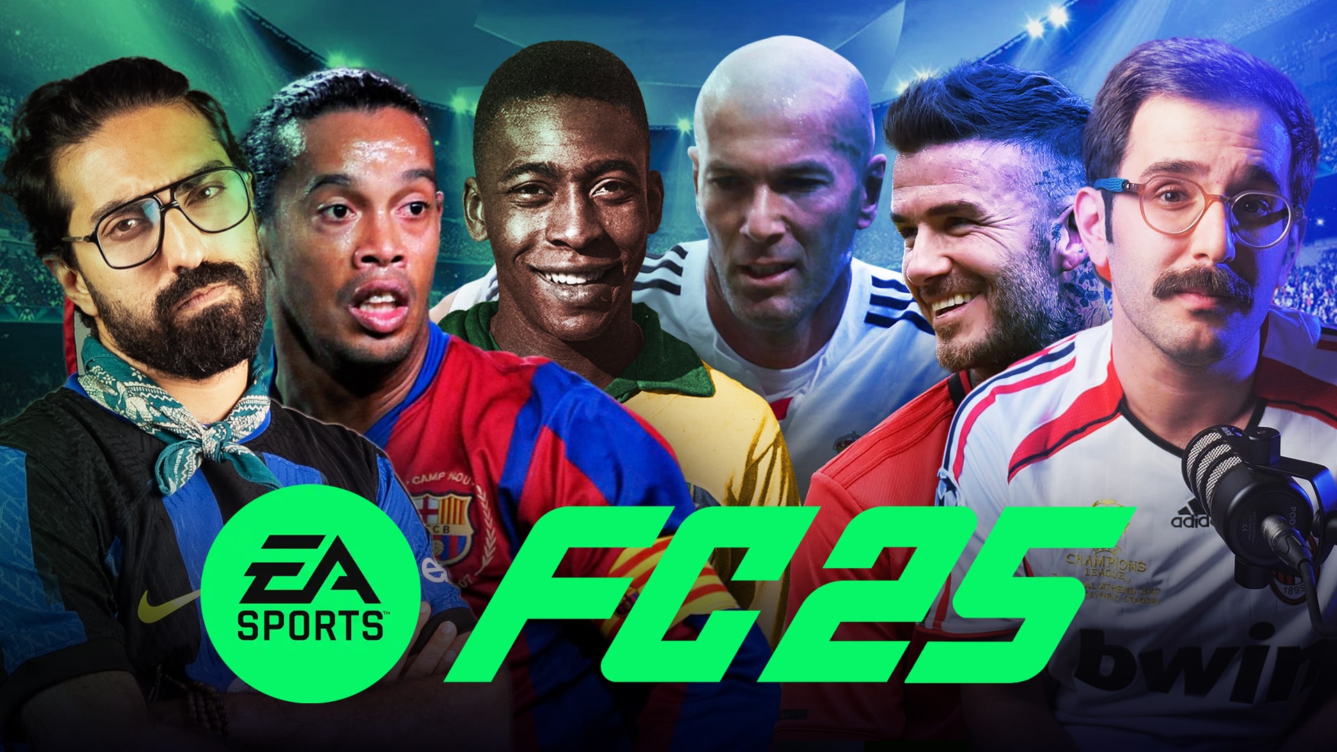 EA Sports FC 25 half look سرگرمی خالص فوتبال با اسطوره ها